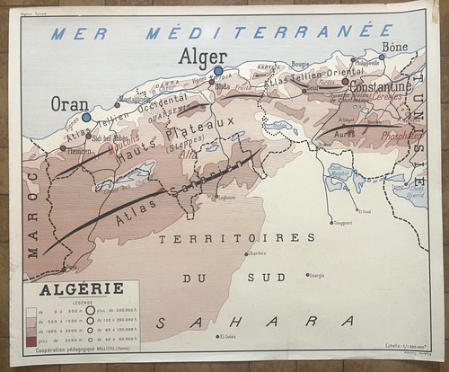Ancienne carte scolaire - 🌎,