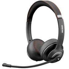 - MC 501 - Casque Bluetooth sans Fil - Casque avec Micro Flexible - Casque sa...