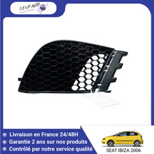 ?? GRILLE VENTILATION PARE-CHOC AVD SEAT IBIZA 2006- ➤6L68536669B9 ♻️