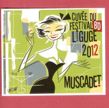 LAPONE  étiquette vin blanc