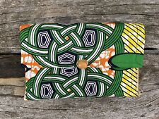 Porte monnaie ethnique Africain en batik traditionnel artisanat de Madagascar