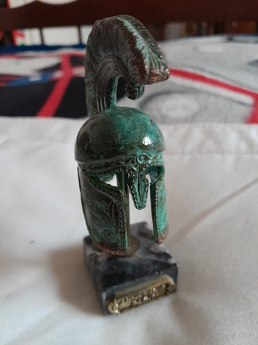 Casque décoratif soldat grec - casque,