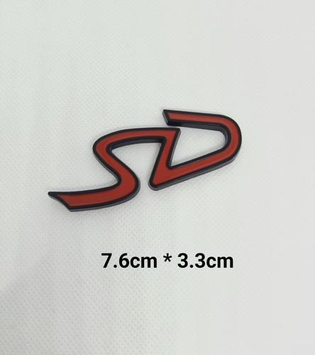 Metal autocollant badge - 3d,