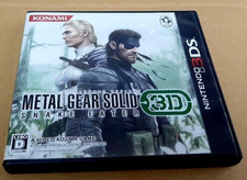 Metal Gear Solid 3D Snake Eater Nintendo 3DS Konami NTSC-J version japonaise