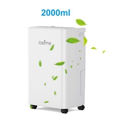 Déshumidificateur 16L/ jour 220W avec tuyau eau pour 60 m² pièces résidentielles