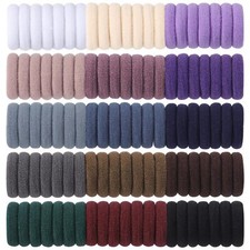 300 Pièces Elastique Cheveux Fille 1 Pouce / 25 cm Petit élastique Cheveux Mi...