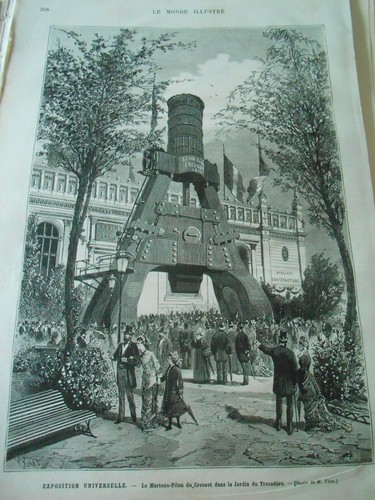 Gravure 1878 expo - gravure,