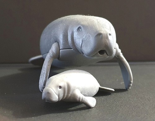 Playmobil lamantin gris - playmobil, +