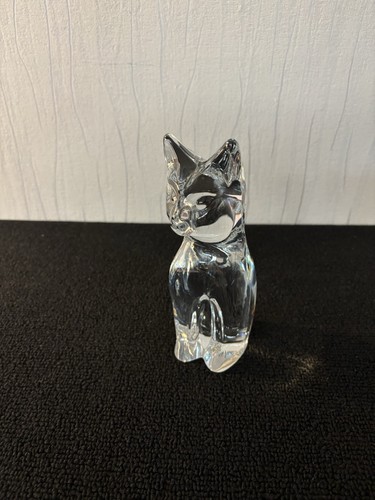 Chat cristal daum modèle 3 - chat,