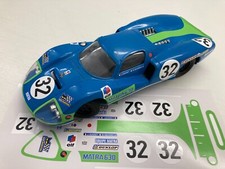 STICKERS POUR MATRA 630 #32 1/43, 1/18 et 1/12 NO DECAL AUTOCOLLANT DCS043