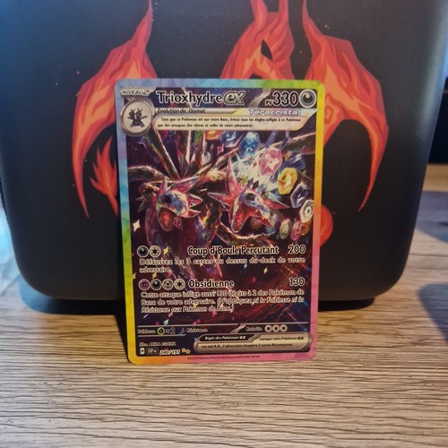 Carte pokémon trioxhydre ex - carte,