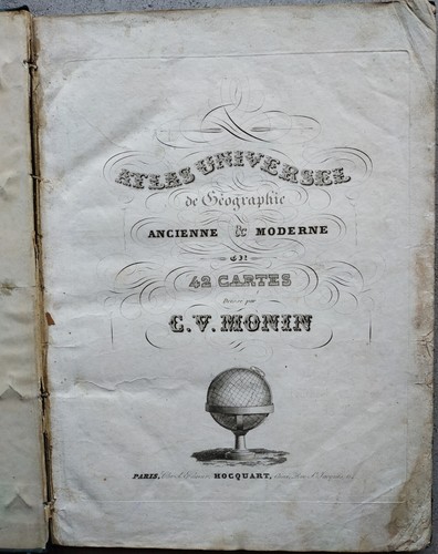 Atlas universel géographie - atlas, de