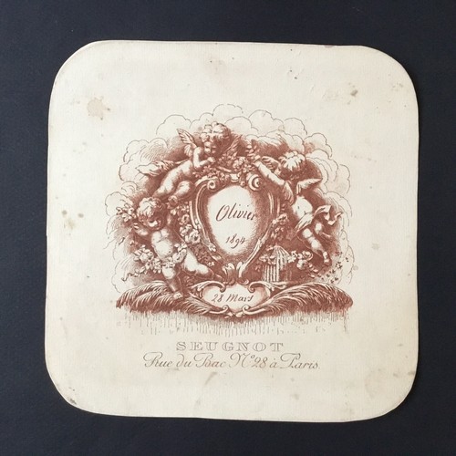 Seugnot etiquette ancienne - seugnot,