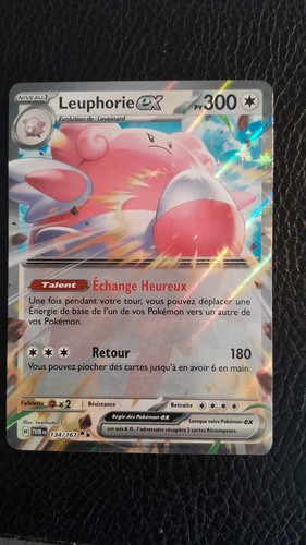 Carte pokémon leuphorie - carte,