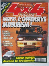 4X4 MAGAZINE N° 187/FRONTERA SPORT 2.0/MUSSO 3.2 GPL/FREELANDER/MONTERO SPORT V6