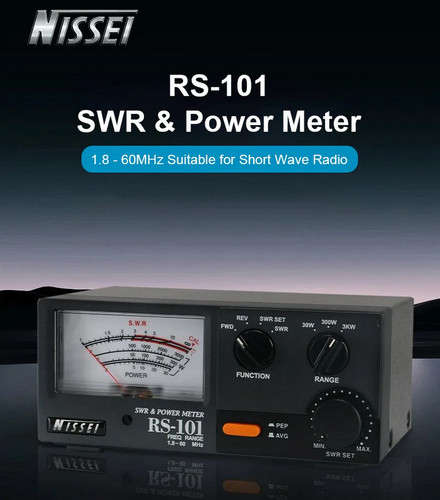 Mètre swr wattmètre nissei - swr,