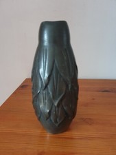 Vase en étain art nouveau