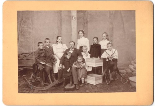 Photographie père avec - , 10