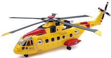 NEWRAY - Hélicoptère de sauvetage canadien AGUSTA EH 101 avec support - 1/72 ...