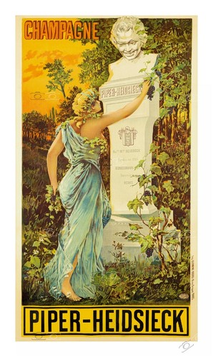 Publicité piper heidsieck - piper,