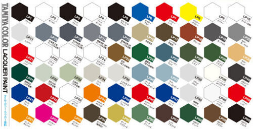 Tamiya paints lacquer 10ml - paints,