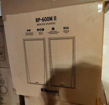 Klipsch RP-600M II - Noir - Paire d'enceinte - NEUVE