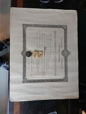 Diplome + Médaille d'Honneur Assistance Publique. 1er mle. Argent attribuée 1912