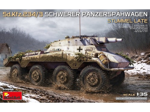 Miniart kfz 234 - sd.kfz.234/3, voiture