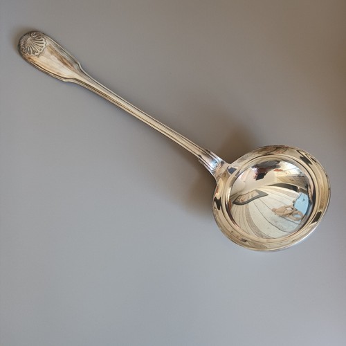 Grande louche métal argenté - louche,