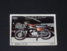 #43 BENELLI 125 2C ITALIE ITALIA MOTO 2000 PANINI EDITIONS DE LA TOUR 1973