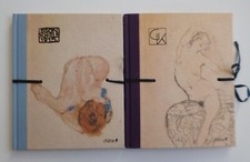 Egon Schiele / Gustav Klimt CARNETS ÉROTIQUES 2 volumes illustrés bel état