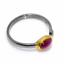 Rubis Gemme Bague Diamant