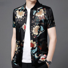 Mode Hommes Satin Haut