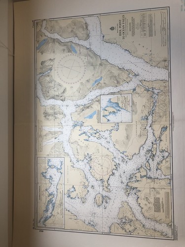 Vintage nautical map - nautical,