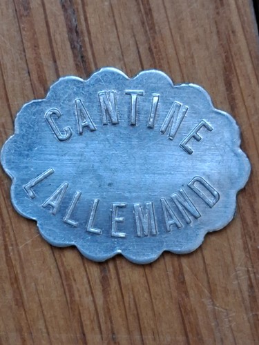 Jeton cantine militaire - cantine,