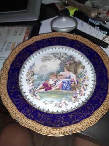 Ancienne assiette porcelaine - ancienne,