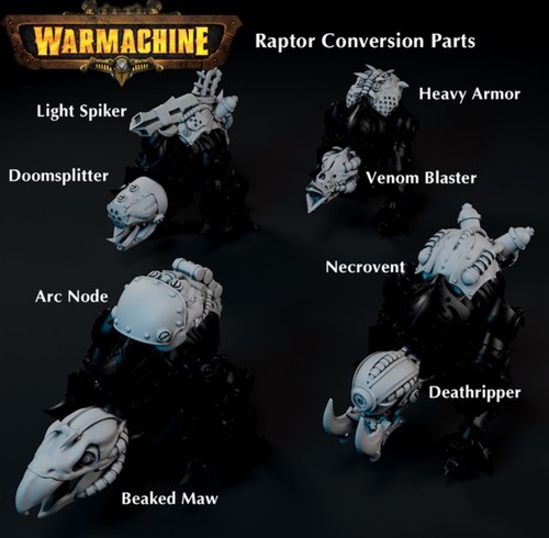 Warmachine cryx raptor - cryx,