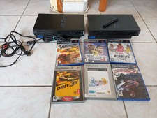 lot de 2  Console playstation 2 /  ps2   FAT  ( HS / SEMI HS )   +  jeux + cable