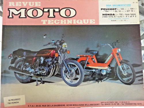 Revue technique moto rmt - revue,