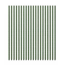 Toboli 20 tuteurs verts 120 cm