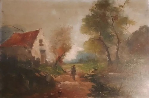 Tableau louis van lint - van,