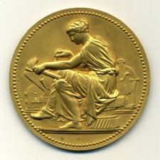 (3898) RARE Médaille Argent