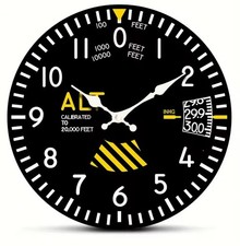 Horloge Murale Altimètre