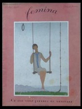 FEMINA 1926 REVUE MODE