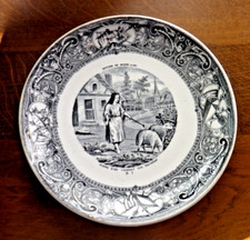 Assiette Histoire de Jeanne