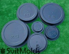 LOT 6 pièces MOULES coulée
