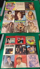 Lot 18 disques vinyles 45