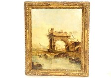 HST tableau paysage italien