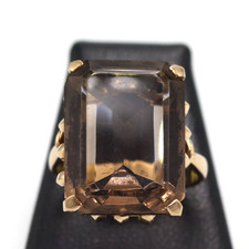 Bague cocktail vintage avec - bague,