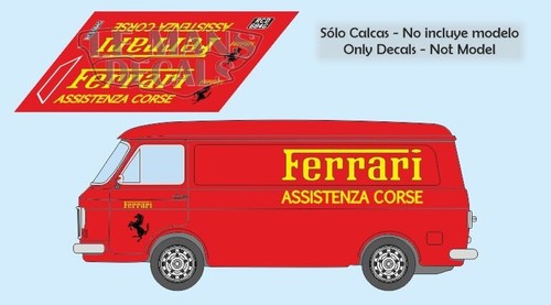 Autocollants fiat 238 - autocollants,